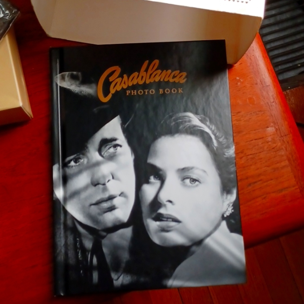 Casablanca Gift Set Book Postcards Luggage tag and more - NO FILM -